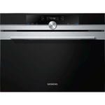 SIEMENS Cuptor cu microunde incorporabil Siemens iQ700 CF634AGS1, 36 l, 900 W, Inox/Negru, SIEMENS