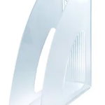 Suport vertical plastic pentru cataloage HAN Twin - transparent cristal, Han