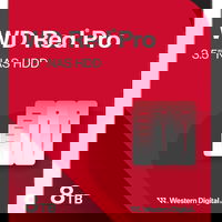 Hard disk, WD, Red Pro, 8TB NAS, 3.5", 256MB, 7200RPM, WD8005FFBX