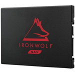 SSD SEAGATE IronWolf 125 500GB 2.5  7mm  SATA 6Gbps  R/W: 560/540 Mbps  IOPS 95K/90K  TBW: 700
