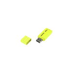 Memorie USB GOODRAM memory USB UME2 128GB USB 2.0 Galben, Scriere 5 MB/s, Citire 20 MB/s