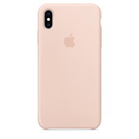 Husa Apple iPhone XS Max Silicone Case Sand Roz