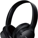 Casti Over the Ear Panasonic RB-HF520BE-K, Wireless, Bluetooth, Microfon, Autonomie 50 ore, Negru