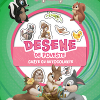 Desene de poveste. Carte cu autocolante. Iepurasi - ***