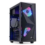 PC Gaming ZMEU Fulger Plus, AMD Ryzen 5 5600 3.5GHz, 16GB DDR4, 500GB SSD, RTX 3060 12GB GDDR6, Iluminare RGB, 