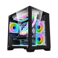 Carcasa 1STPLAYER MV5 Cube Tower ARGB ALB