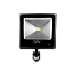 Proiector Slim cu LED SMD 20W cu senzor 180° PRO/S-22020 IP65