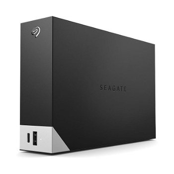Seagate HDD One Touch Hub 6TB hard disk extern negru și argintiu (STLC6000400), Seagate