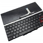 Tastatura MSI GF65 iluminata layout US fara rama enter mic, MSI