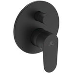 Baterie cada sau dus incastrata Ideal Standard Cerafine O negru mat corp incastrat inclus, Ideal Standard