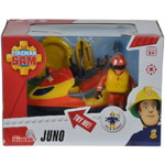 Scooter Juno with figurine, Fireman Sam, Simba