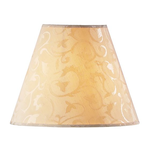 Abajur Blenheim Cream Damask Faux Silk Tapered Drum Shade 30cm, dar lighting group