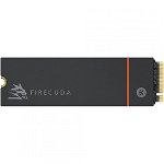 SSD Seagate FIRECUDA 530, 500GB, M.2-2280 with heatsink, PCIe Gen4