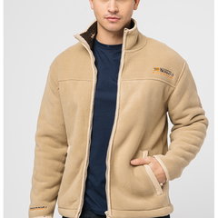 Geographical Norway, Jacheta din material fleece cu fermoar Ubolt, Negru, 2XL Geographical Norway, Jacheta din material fleece cu fermoar Ubolt, Negru, 2XL