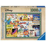 Ravensburger Puzzle Ravensburger - Vintage Posters Disney, 1.000 piese, Ravensburger