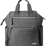 Rucsac pentru mamici Skip Hop Charcoal 9J639110, Pentru scutece (Gri)