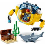 LEGO - Set de joaca Minisubmarin oceanic , ® City, Multicolor