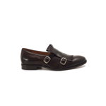 Pantofi eleganti barbati, cu franjuri din piele naturala, Leofex - 586 maro box, Leofex