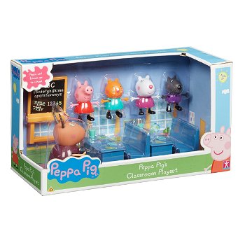 Set figurine Peppa Pig - Classroom