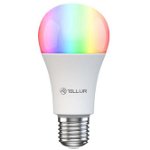 Bec LED RGB inteligent Tellur TLL331341, Wi-Fi, dimabil, E27, 9W, 820 lm, Tellur