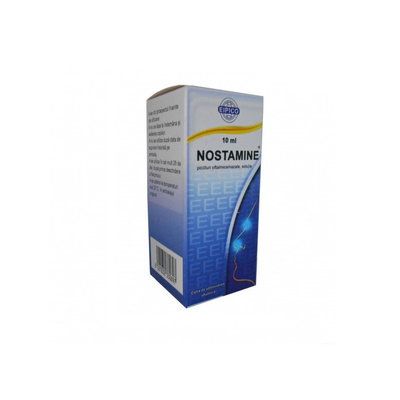 Nostamine picaturi oftalmice/nazale soluţie 0,5mg/ml + 0,5mg/ml, 10ml, Eipico Med, Eipico Med