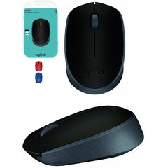 Mouse Logitech - M171,  optic, wireless, negru