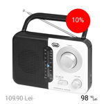 Radio Portabil Dual Band Alb