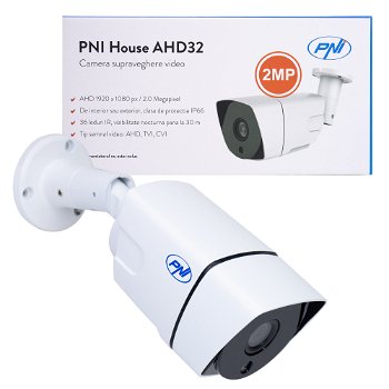 Camera de supraveghere PNI-AHD32, Full HD, 2MP, IP66, interior / exterior