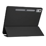 Husa Tech-Protect Smartcase compatibila cu Lenovo Tab P12 12.7 inch Black, TECH-PROTECT