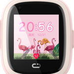 Havit KW11 4G 4G GPS Tracking Smartwatch pentru copii - roz