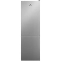 Combina frigorifica Electrolux LNT5ME32U1, 330 L, No Frost, Control electronic, Multi Flow, Iluminare LED, Clasa E, 186 cm, Inox