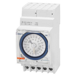 WEEKLY TIME SWITCH - CHARGE RESERVE 150H - 1 CHANGEOVER CONTACT - 2.5 module, Gewiss
