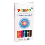 Creioane colorate Morocolor Primo Tris, 12 culori