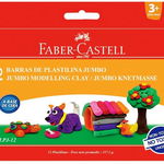 Plastilina Faber-Castell, 12 culori, 180g