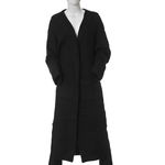 Cardigan negru cu gluga, 0