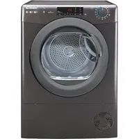 Uscator de rufe Candy CSOE H10A2TRER-S, Pompa de caldura, Wi-Fi, 10 kg, 14 programe, Clasa E, negru, Candy