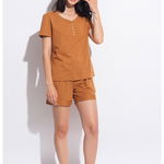 Tricou de casa din amestec de in Cool Flax