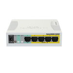 Mikrotik SOHO switch routerboard, RB260GSP, Flash Storage: 128 KB, PoEin: Passive, PoE out: Passive, 5* 10/100/1000 Ethernet ports, SFP DDMI,1* SFP ports, Mikrotik