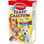 Sanal Dog Yeast Calcium, 100 tablete, Sanal