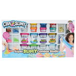 Set creativ Studio Combo cu Slime CrazArt Cra-Z-Slimy Super Slimy Combos Studio 19401, Cra-Z-Art