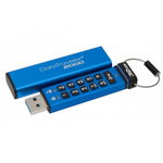 Memorie usb 3.1 kingston 32 gb, cu capac | cu cifru, carcasa plastic, albastru, "dt2000/32gb" (include tv 0.03 lei)