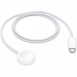 Cablu de incarcare magnetic pentru Apple Watch 3 / 4 / 5 / 6 / 7 / 8 / SE wireless Type C Fast Charge 1m alb