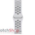 Curea smartwatch Curea (bratara) ceas Apple Nike Band Pure Platinum/Black ( 41mm watch)