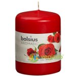 Lumanare Parfumata Stalp cu Aroma Trandafir 80x60 BOLSIUS