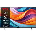 Televizor QLED Smart Google TV TCL 75T7B, 4K Ultra HD, clasa F, model 2024, 189 cm Televizor QLED Smart Google TV TCL 75T7B, 4K Ultra HD, clasa F, model 2024, 189 cm