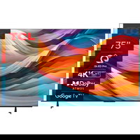 Televizor TCL QLED 75T7B, 189 cm, Smart Google TV, 4K Ultra HD