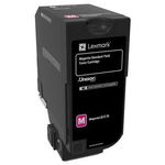 Cartus Toner Original Lexmark 74C0S30, Magenta, 7000 pagini, Lexmark