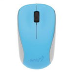 Mouse Genius NX-7000 wireless, PC sau NB, wireless, 2.4GHz, optic, 1200 dpi, butoane/scroll 3/1, albastru, GENIUS