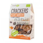 Crackers (Biscuiti) picanti cu morcovi si seminte germinate ecologici/bio, Petras Bio, 100 g, PETRAS BIO