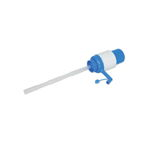 Pompa manuala pentru bidon apa, 2.5 L - 10 L, Albastru/Alb, 